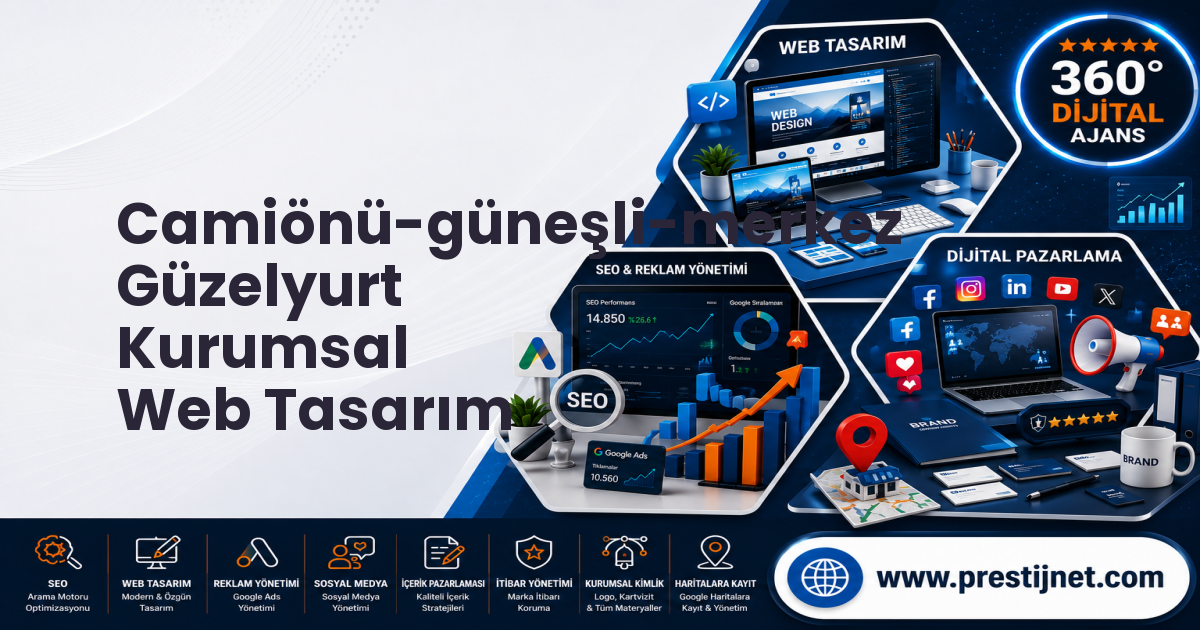 Camiönü-güneşli-merkez Güzelyurt Kurumsal Web Tasarım