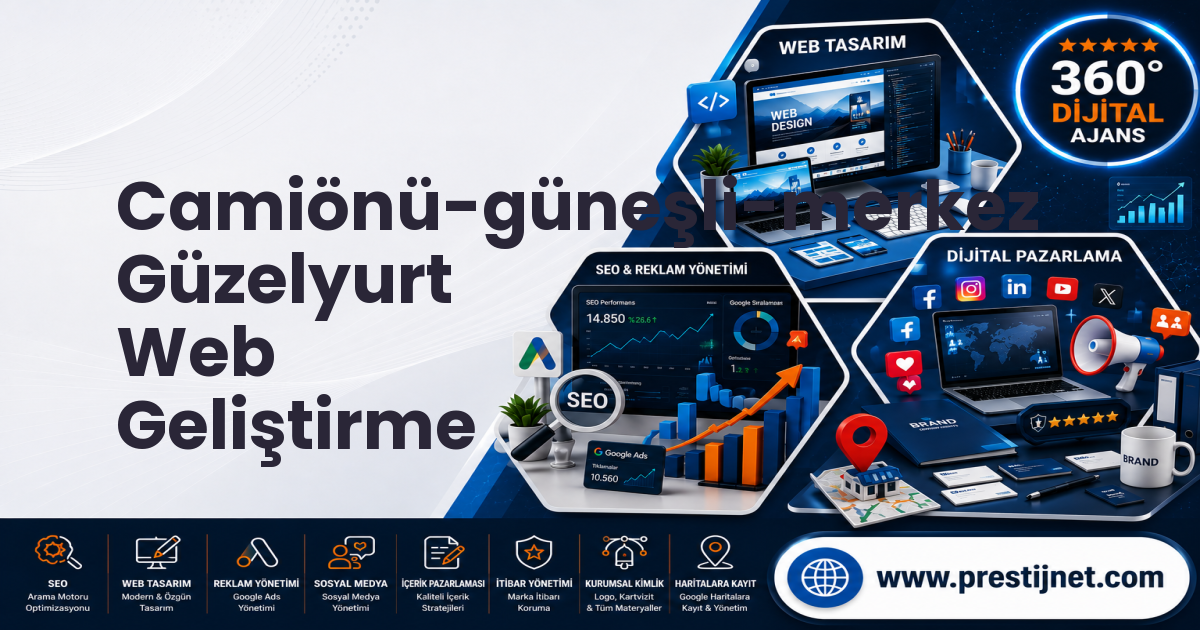 Camiönü-güneşli-merkez Güzelyurt Web Geliştirme