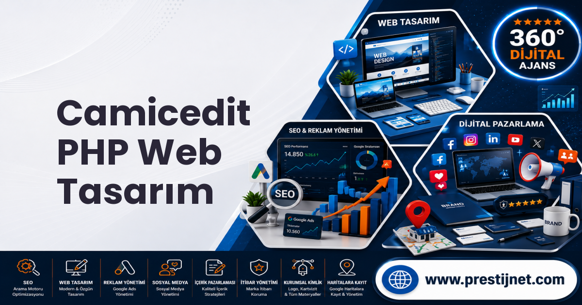 Camicedit PHP Web Tasarım