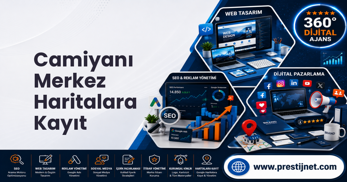 Camiyanı Merkez Haritalara Kayıt