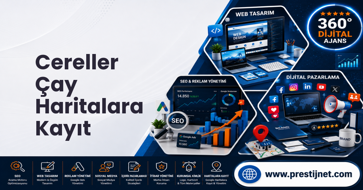Cereller Çay Haritalara Kayıt