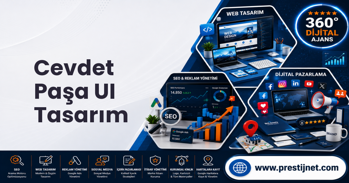 Cevdet Paşa UI Tasarım