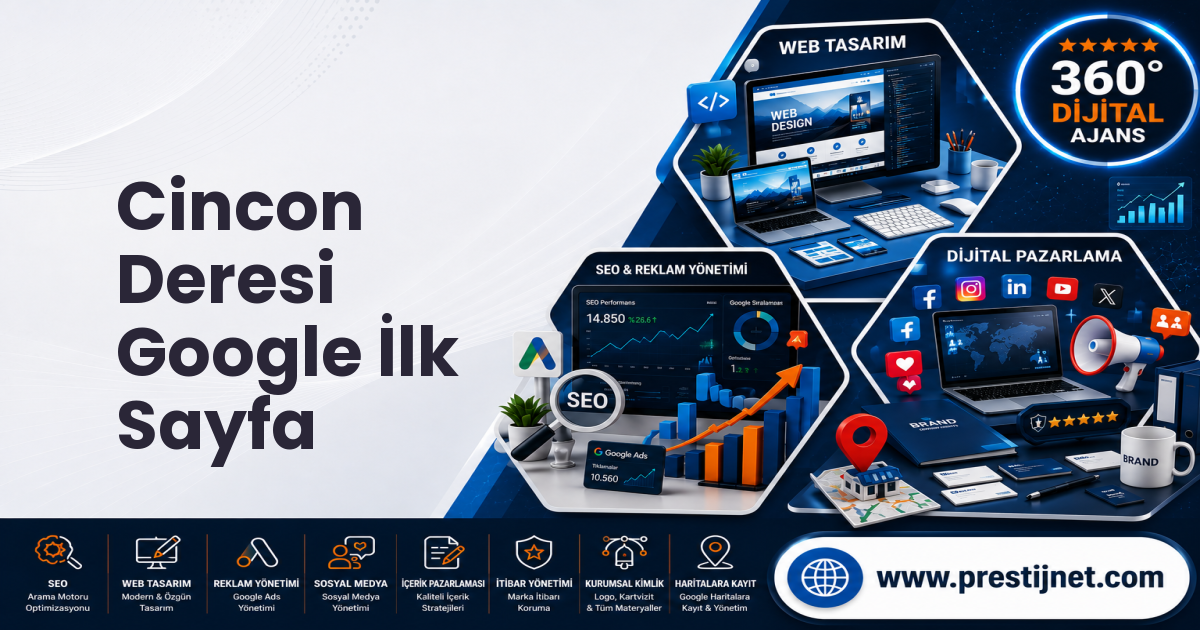 Cincon Deresi Google İlk Sayfa