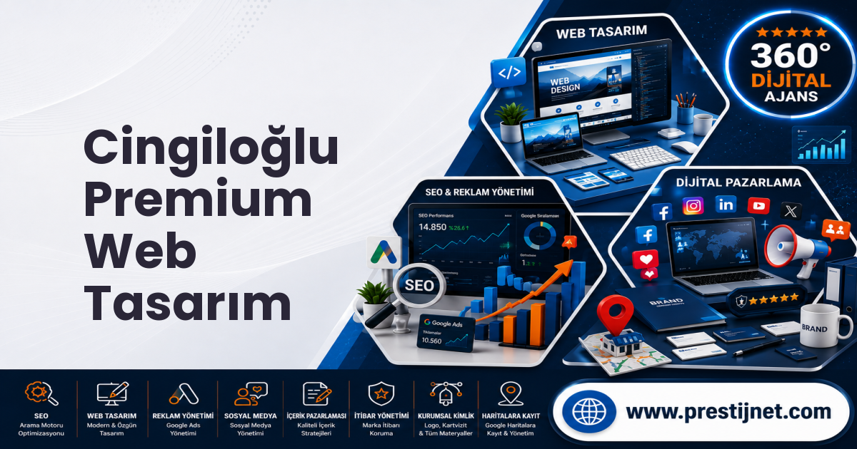 Cingiloğlu Premium Web Tasarım