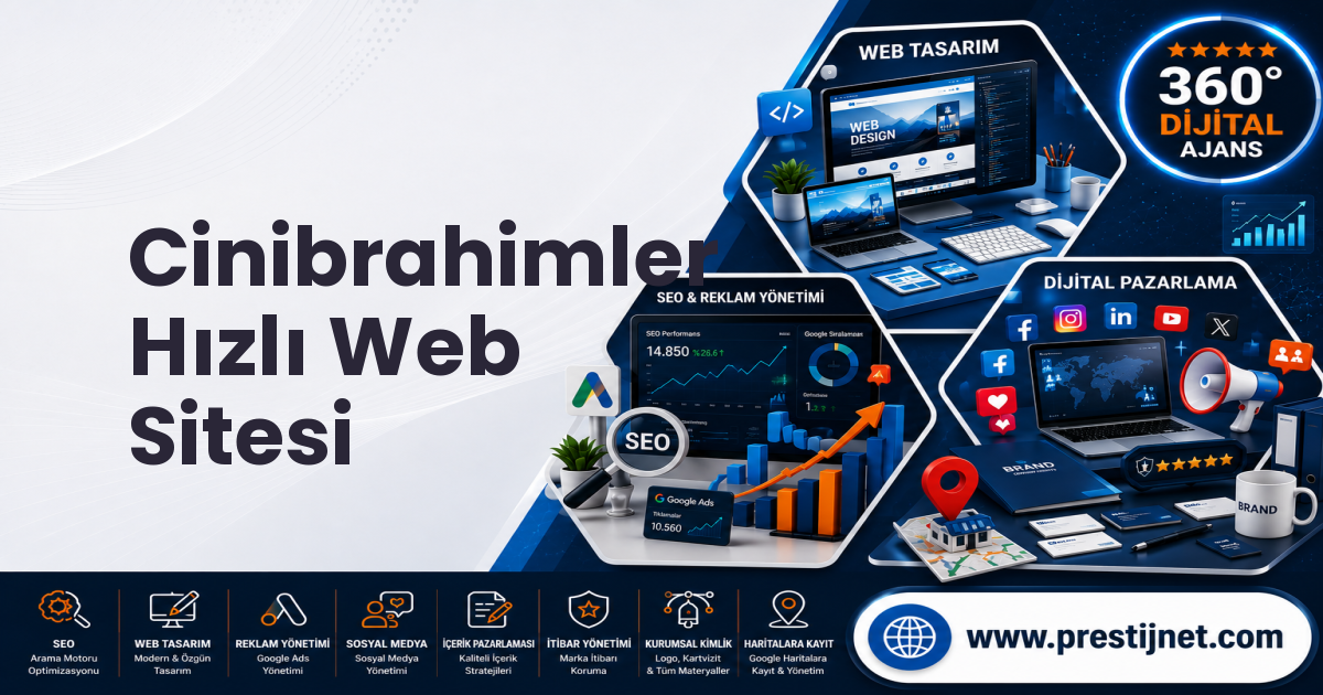 Cinibrahimler Hızlı Web Sitesi