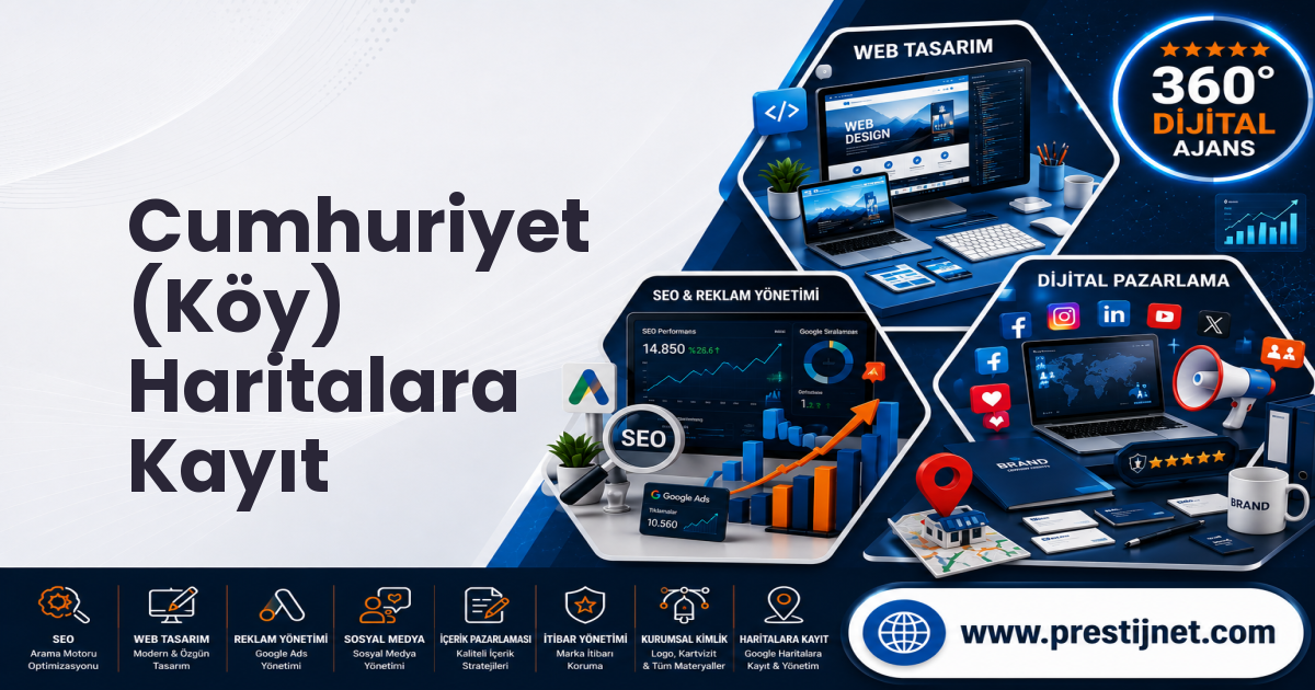 Cumhuriyet (Köy) Haritalara Kayıt
