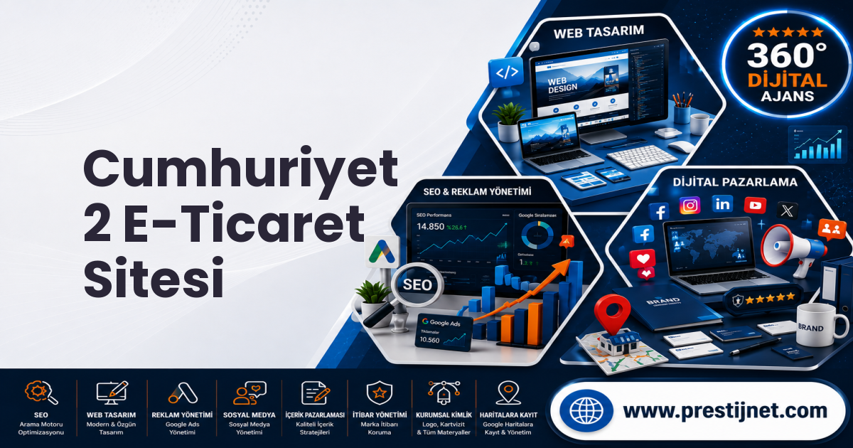 Cumhuriyet 2 E-Ticaret Sitesi