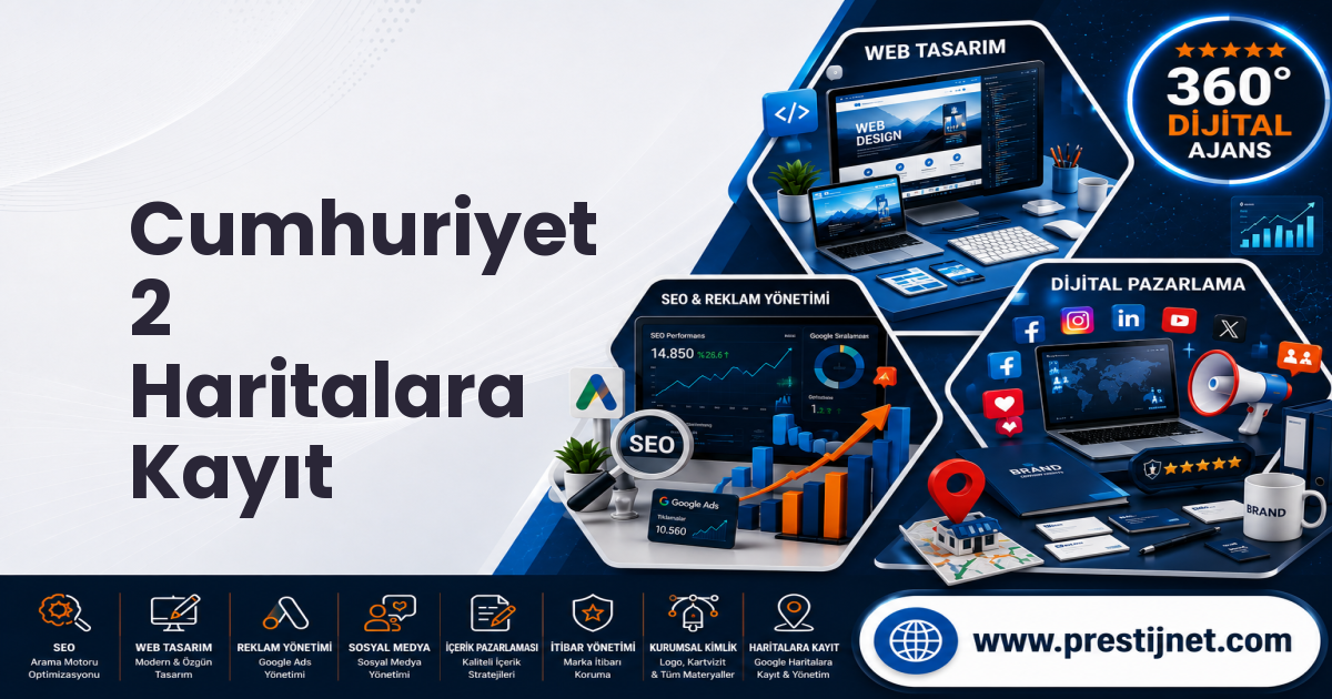 Cumhuriyet 2 Haritalara Kayıt