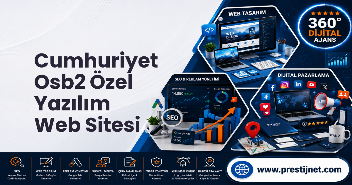 Cumhuriyet Osb2 Özel Yazılım Web Sitesi