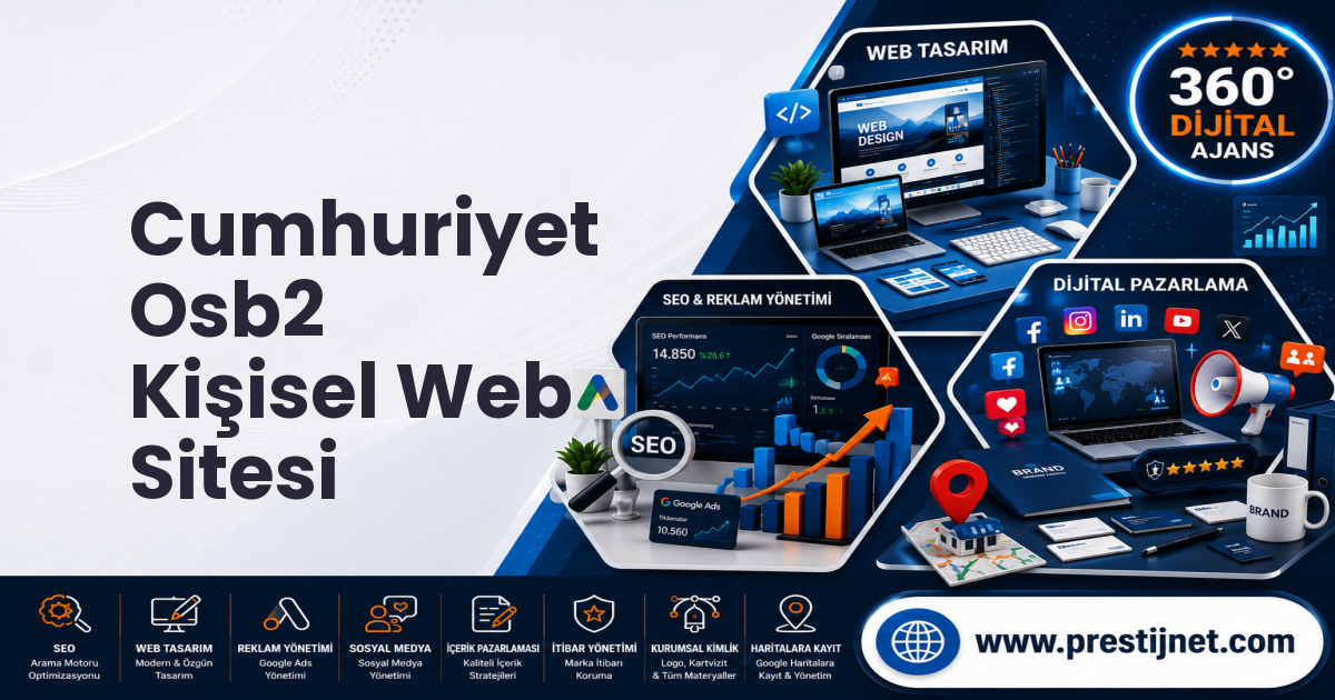 Cumhuriyet Osb2 Kişisel Web Sitesi