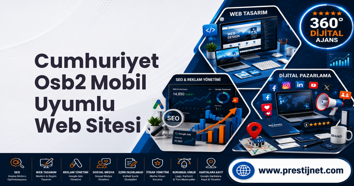 Cumhuriyet Osb2 Mobil Uyumlu Web Sitesi