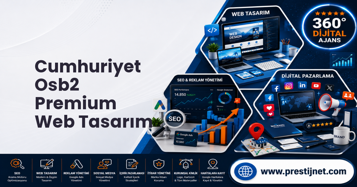 Cumhuriyet Osb2 Premium Web Tasarım
