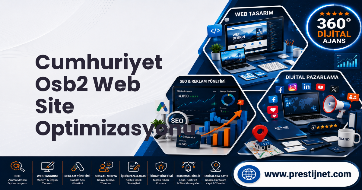 Cumhuriyet Osb2 Web Site Optimizasyonu