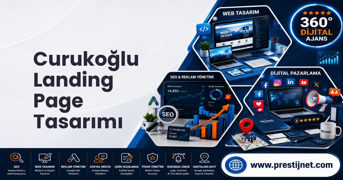 Curukoğlu Landing Page Tasarımı