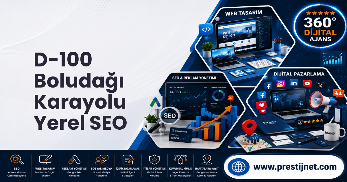 D-100 Boludağı Karayolu Yerel SEO