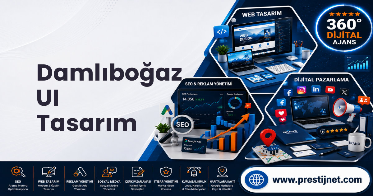 Damlıboğaz UI Tasarım
