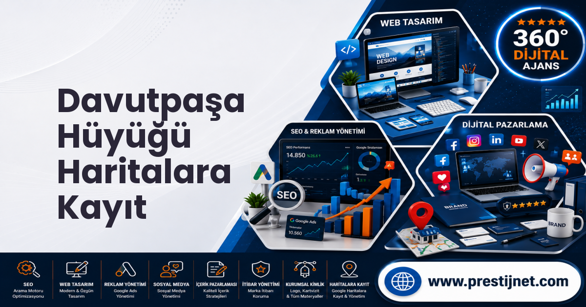 Davutpaşa Hüyüğü Haritalara Kayıt