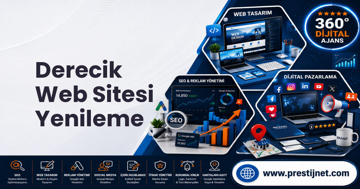 Derecik Web Sitesi Yenileme