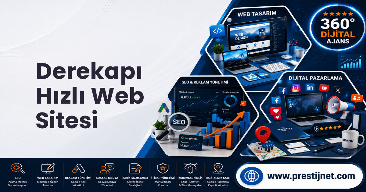 Derekapı Hızlı Web Sitesi
