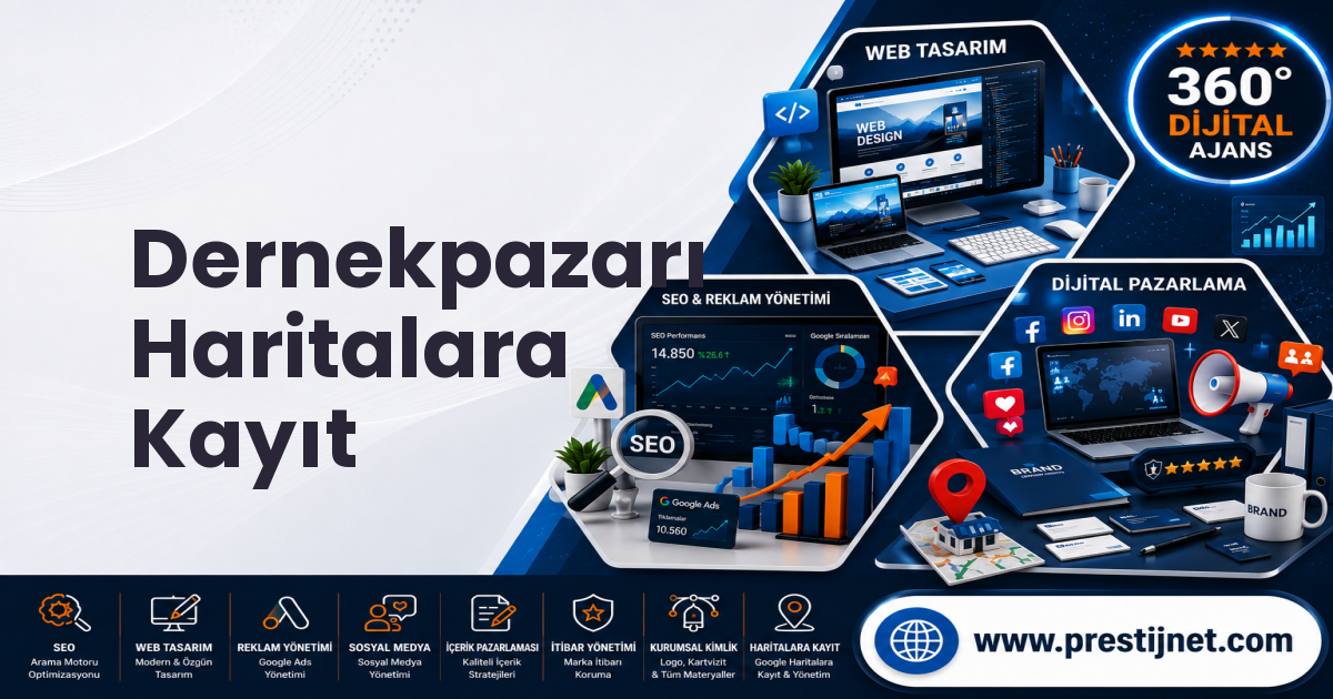 Dernekpazarı Haritalara Kayıt