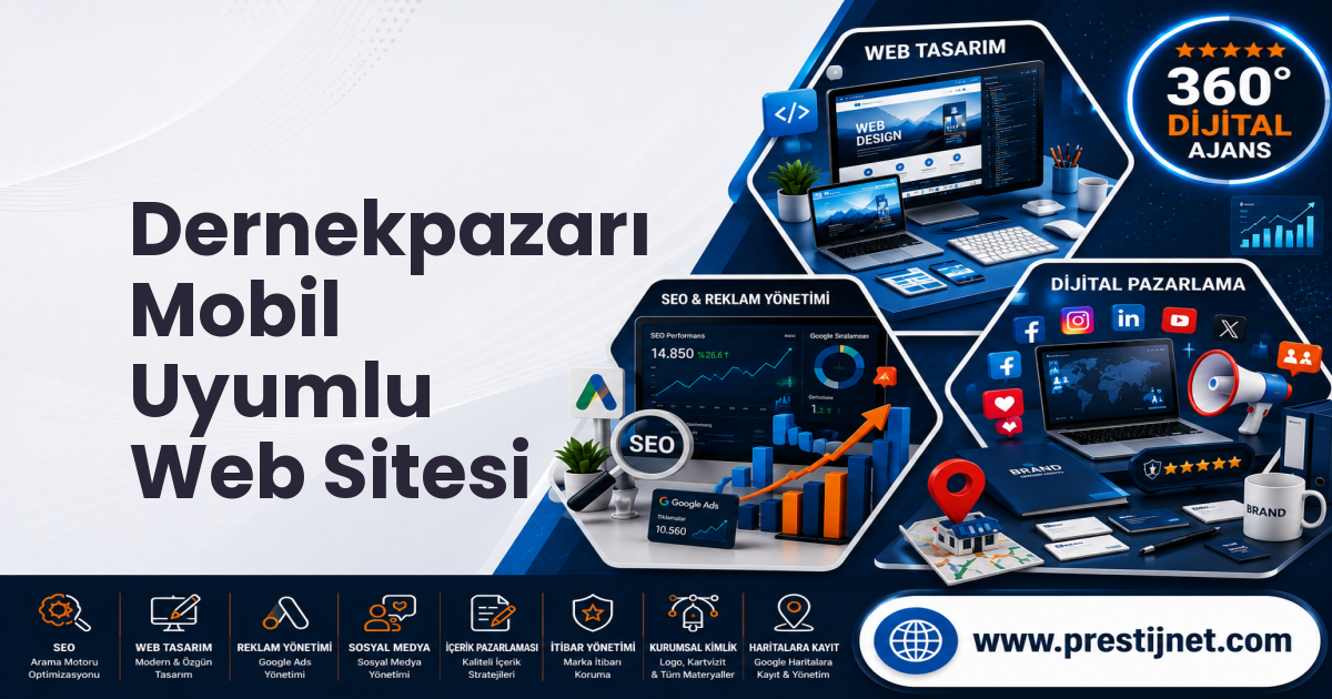 Dernekpazarı Mobil Uyumlu Web Sitesi