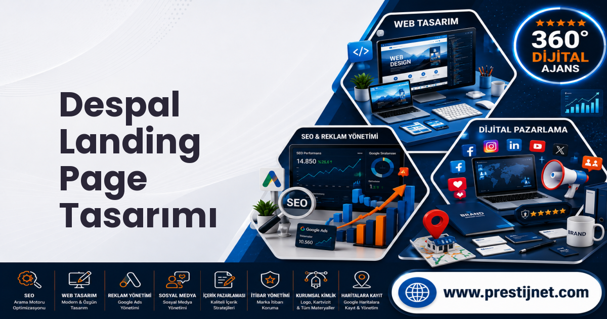 Despal Landing Page Tasarımı