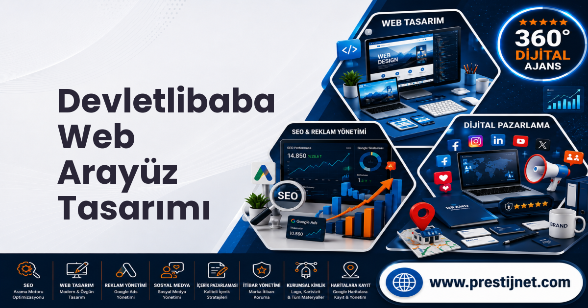 Devletlibaba Web Arayüz Tasarımı