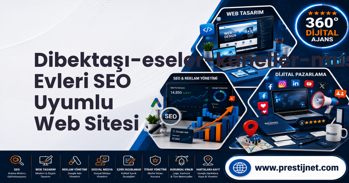 Dibektaşı-eseler-kaneller-mustanlar-yayla Evleri SEO Uyumlu Web Sitesi