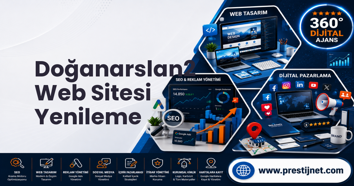 Doğanarslan2 Web Sitesi Yenileme