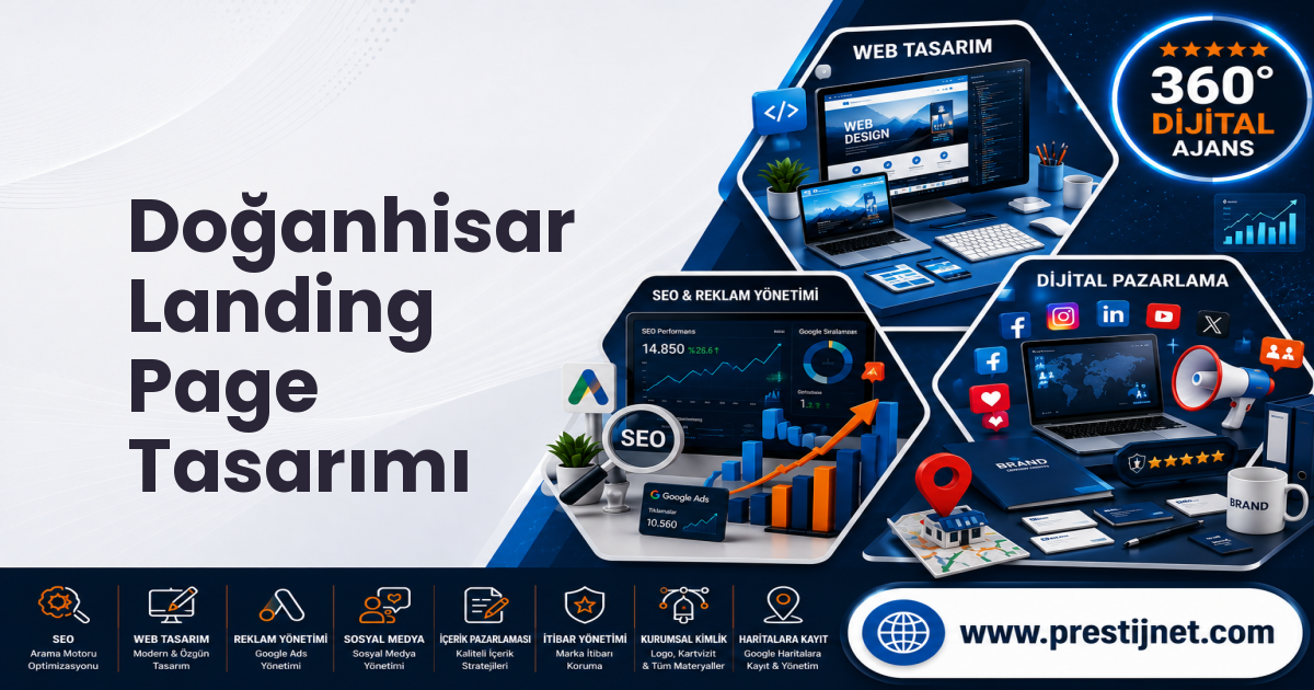 Doğanhisar Landing Page Tasarımı