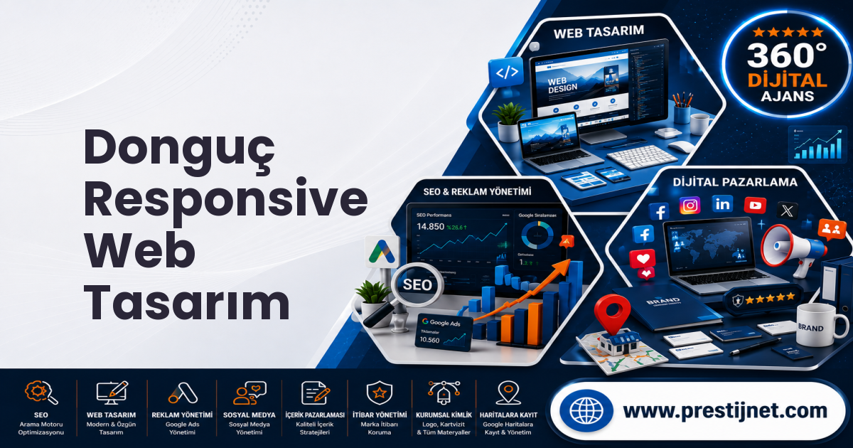 Donguç Responsive Web Tasarım