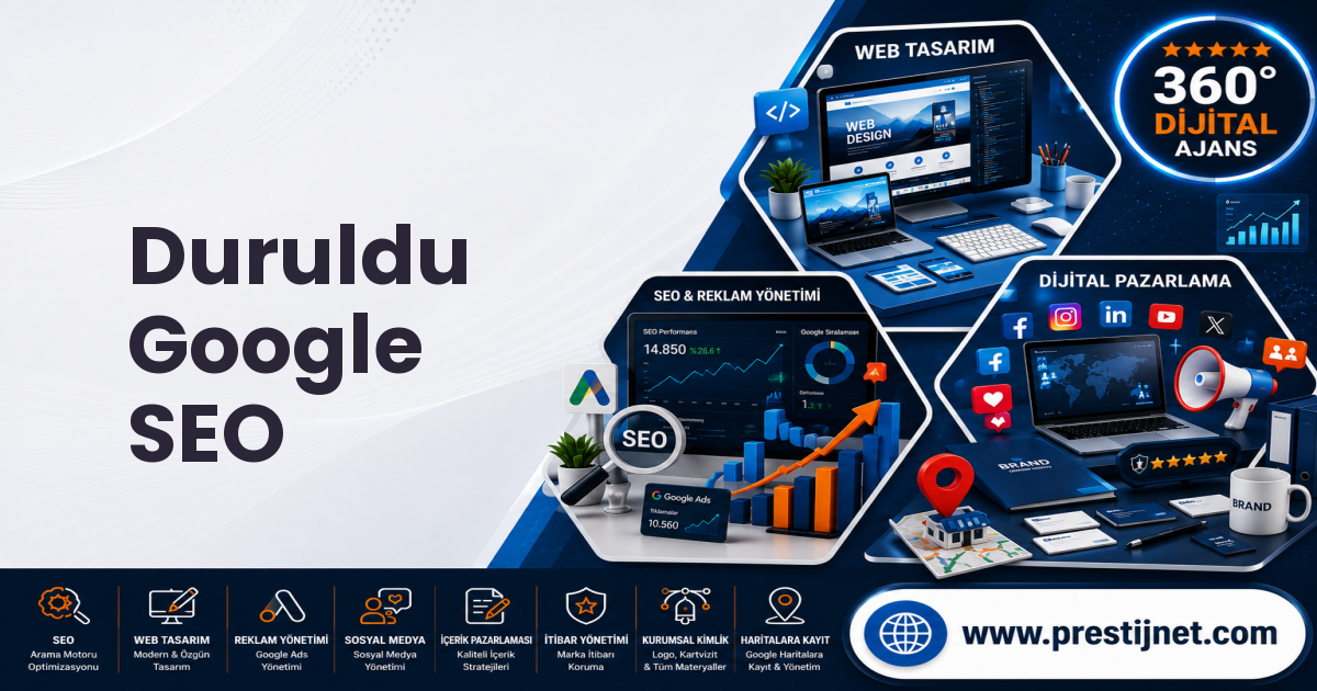 Duruldu Google SEO