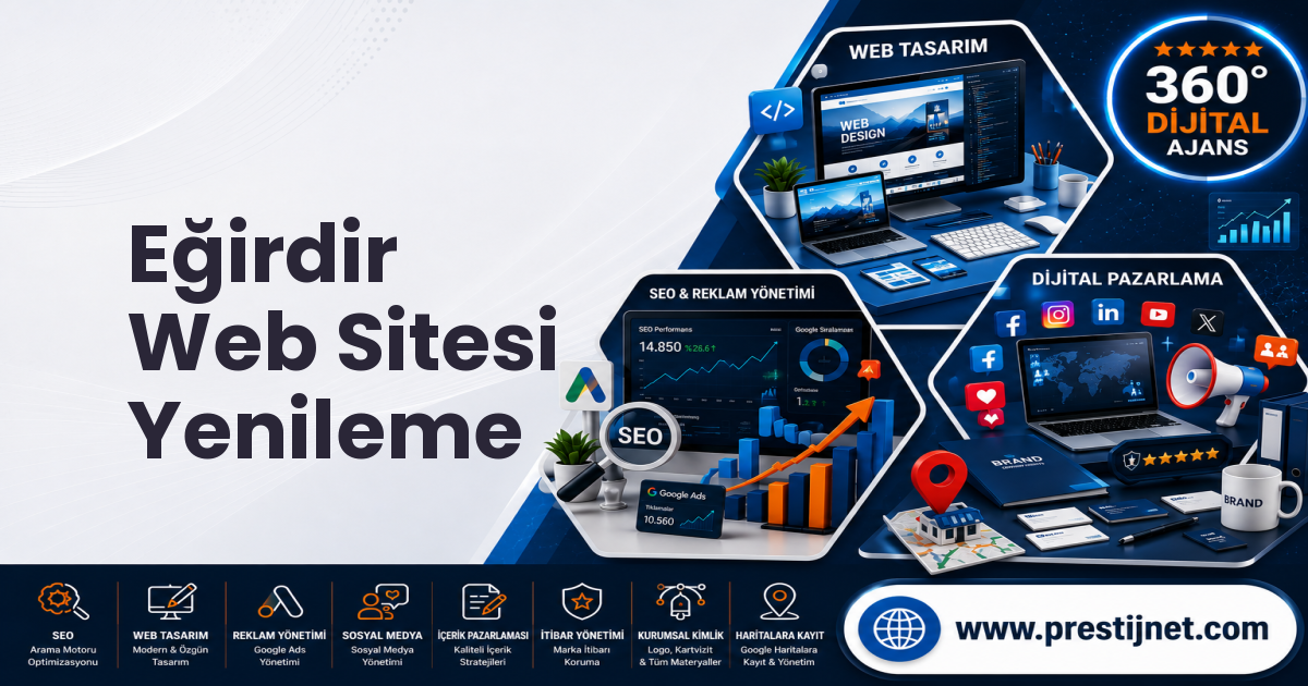 Eğirdir Web Sitesi Yenileme