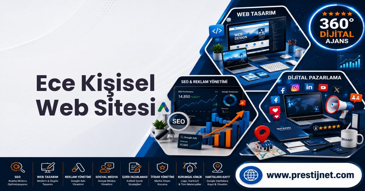 Ece Kişisel Web Sitesi