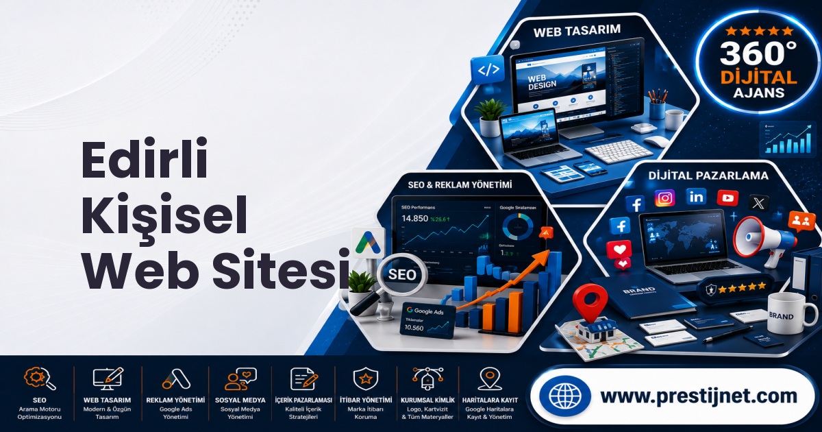 Edirli Kişisel Web Sitesi