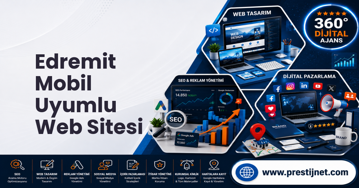 Edremit Mobil Uyumlu Web Sitesi