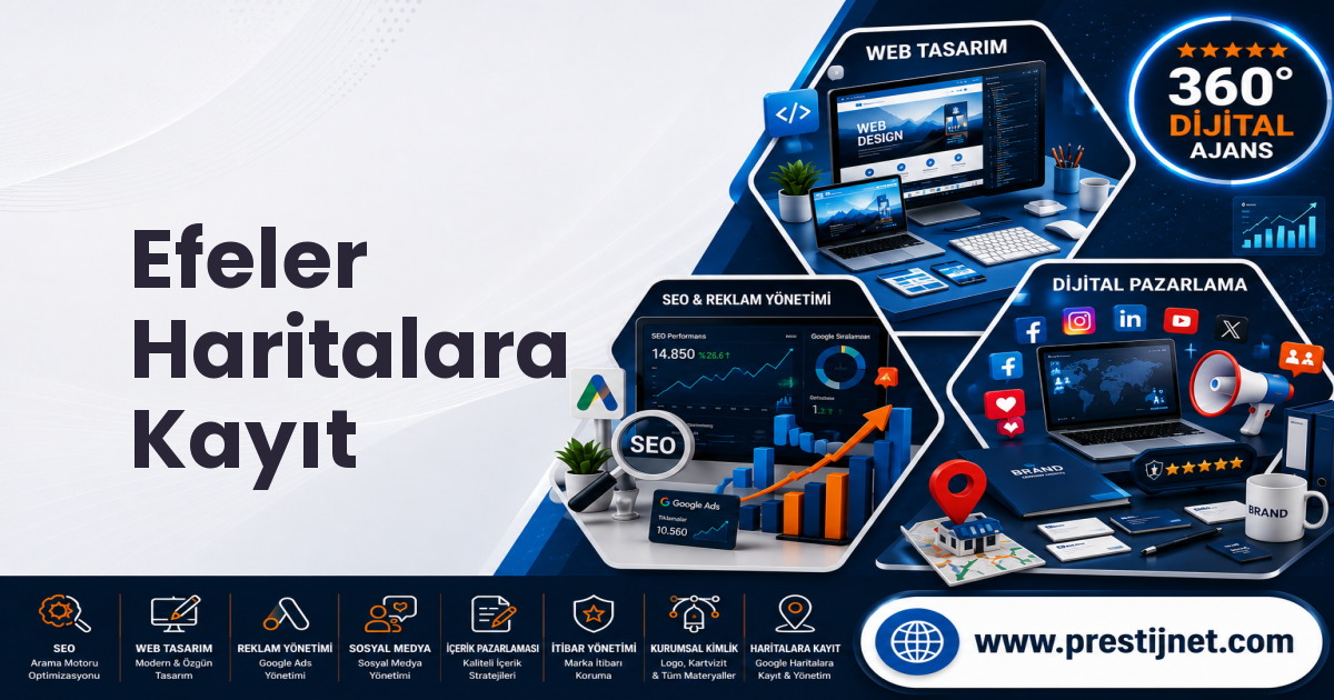 Efeler Haritalara Kayıt