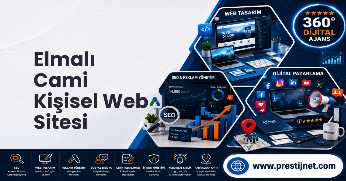 Elmalı Cami Kişisel Web Sitesi