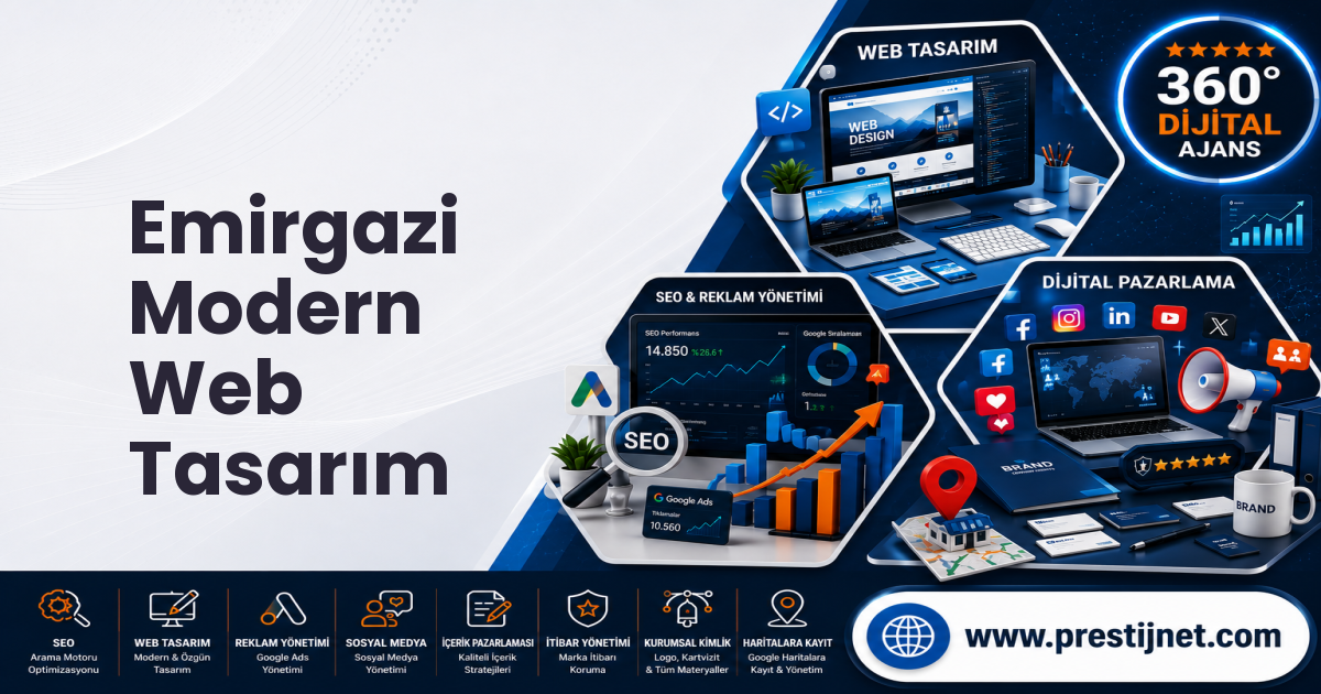 Emirgazi Modern Web Tasarım