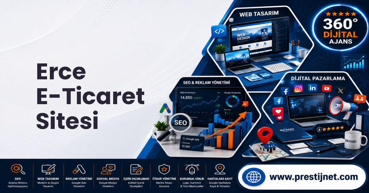Erce E-Ticaret Sitesi