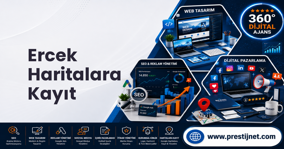 Ercek Haritalara Kayıt
