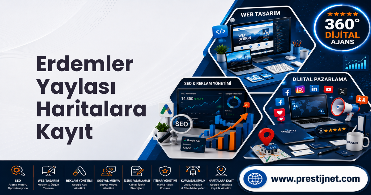 Erdemler Yaylası Haritalara Kayıt