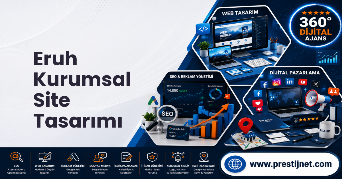 Eruh Kurumsal Site Tasarımı