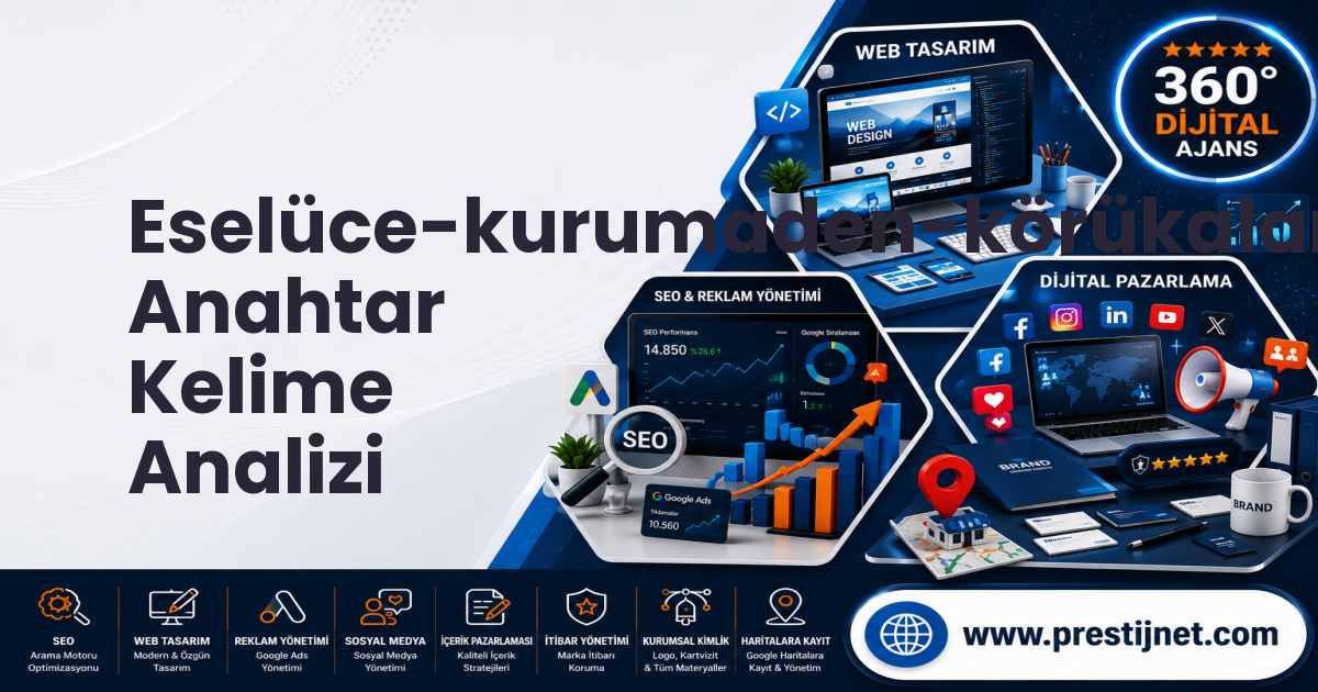 Eselüce-kurumaden-körükalanı-göndere Anahtar Kelime Analizi