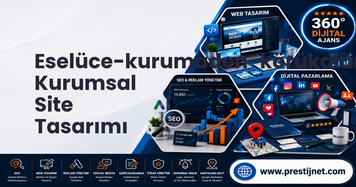 Eselüce-kurumaden-körükalanı-göndere Kurumsal Site Tasarımı