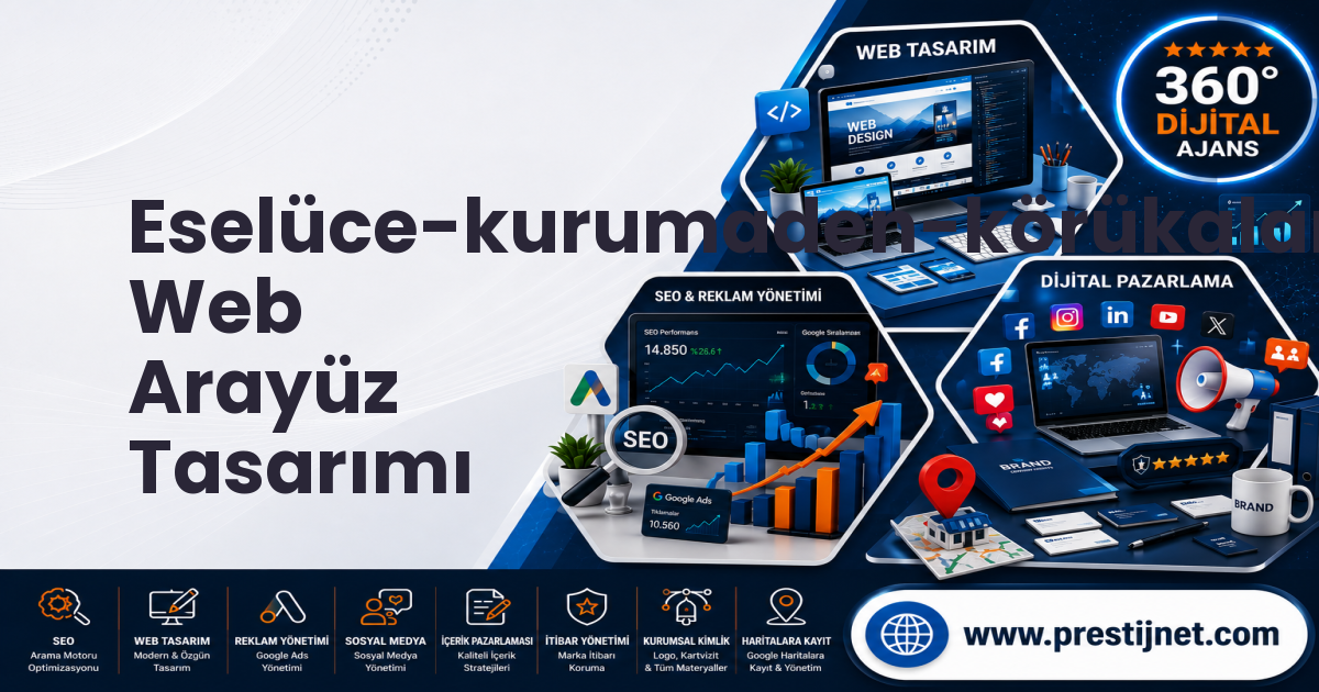 Eselüce-kurumaden-körükalanı-göndere Web Arayüz Tasarımı