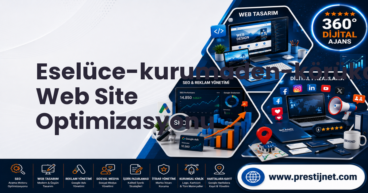 Eselüce-kurumaden-körükalanı-göndere Web Site Optimizasyonu