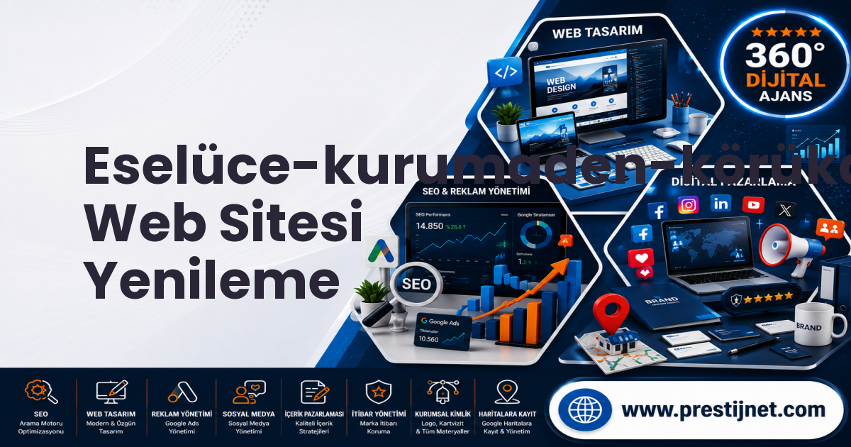 Eselüce-kurumaden-körükalanı-göndere Web Sitesi Yenileme