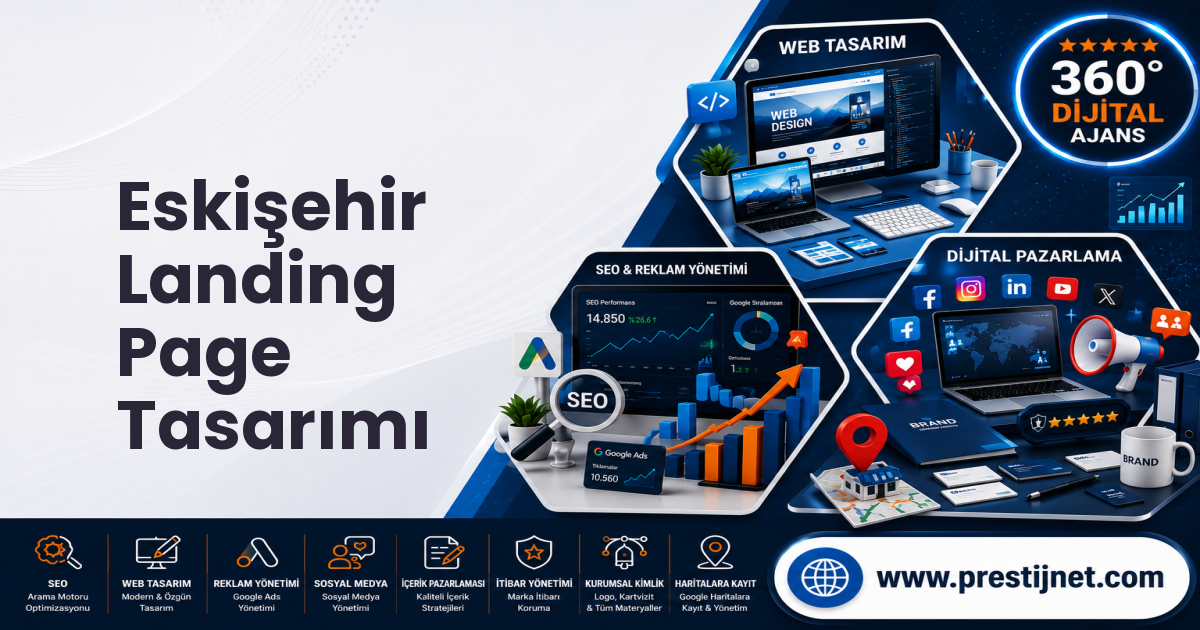 Eskişehir Landing Page Tasarımı