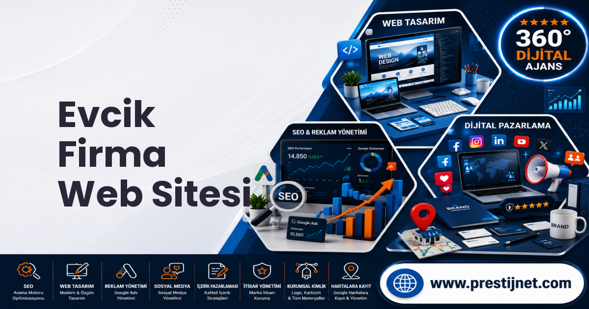 Evcik Firma Web Sitesi